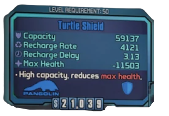 Turtle Shield Decription Borderlands 2