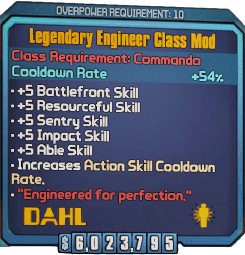 Legendary Engineer description